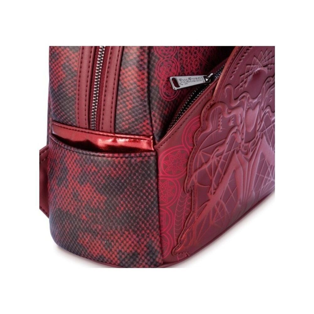 Disney Parks Loungefly Marvel Mystical Avenger Scarlet Witch Red Mini Backpack - Picture 3 of 5